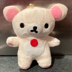 🧸 NWOT 11.5cm San-X Rilakkuma Korilakkuma Bear Dress Up Plush Doll Stuff Toy